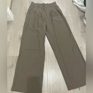 Chocolate brown trousers